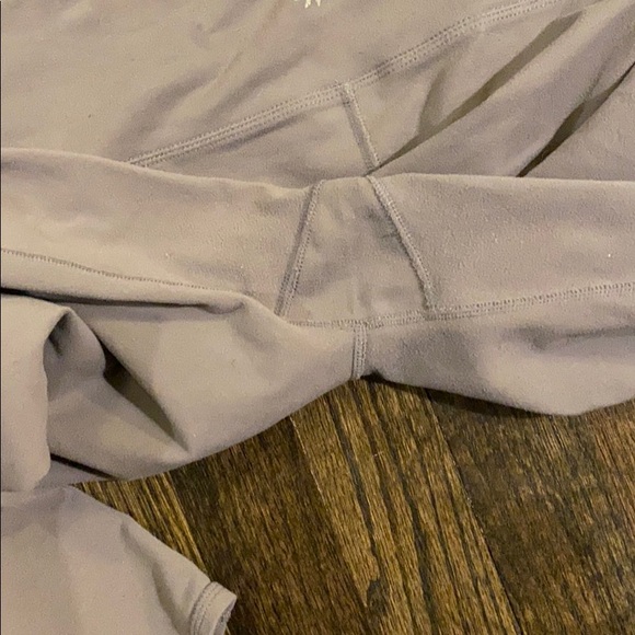 Athleta Gray Crop Cropped Leggings M Medium GUC - Picture 10 of 10